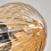 Plafonnier - Verre Chehalis Ambre, 6 lumières