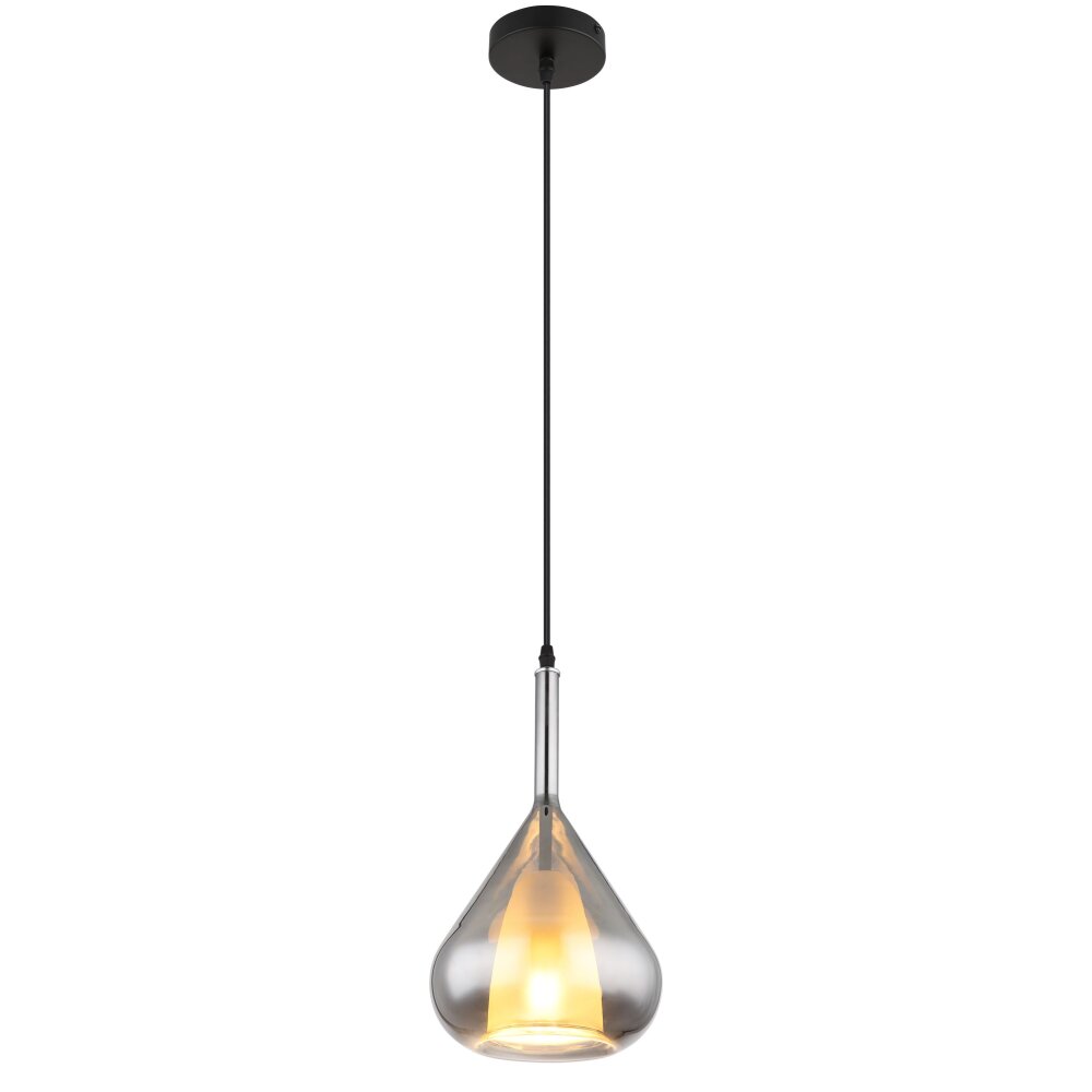 Suspension Globo GEEKY Noir, 1 lumière main product photo