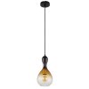 Suspension Globo ALADDIN Ambre, Fumé, 1 lumière