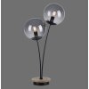 Lampe de table Leuchten-Direkt GREEN WIDOW Écru, Noir, 2 lumières