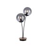 Lampe de table Leuchten-Direkt GREEN WIDOW Écru, Noir, 2 lumières