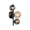 Applique murale Paul-Neuhaus POPSICLE LED Noir, 3 lumières
