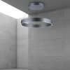 Suspension Paul-Neuhaus PURE E-CLIPSE LED Gris, 2 lumières, Télécommandes