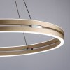 Suspension Paul-Neuhaus PURE E-LOOP LED Or, 2 lumières, Télécommandes