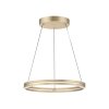 Suspension Paul-Neuhaus PURE E-LOOP LED Or, 2 lumières, Télécommandes