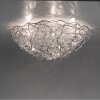 Plafonnier Paul-Neuhaus SAREA Argenté, 10 lumières
