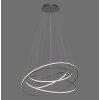 Suspension Paul-Neuhaus TESSARA LED Anthracite, 1 lumière, Télécommandes