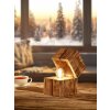 Lampe de table Trio TREASURE LED Bois clair, 1 lumière