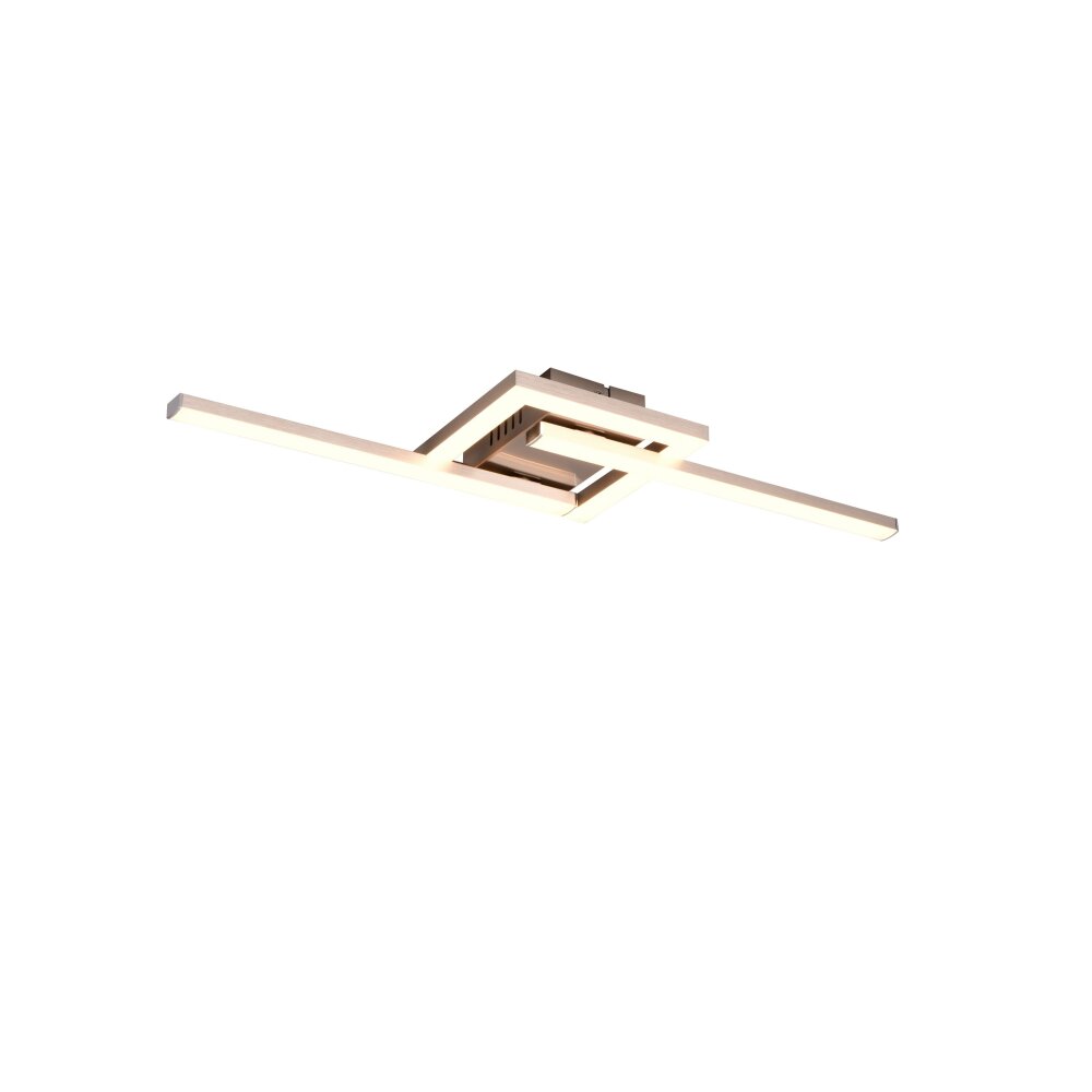 Plafonnier Reality VIALE LED Nickel mat, 1 lumière main product photo