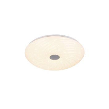 Plafonnier Reality GRAVITY LED Blanc, 1 lumière, Télécommandes