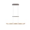 Suspension Reality MILOS LED Nickel mat, 4 lumières