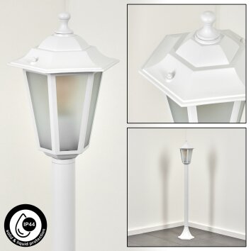 Borne lumineuse Loria Blanc, 1 lumière