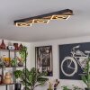 Plafonnier Taboneira LED Écru, Noir, 3 lumières