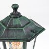 Borne lumineuse Loria Vert, Noir, 1 lumière