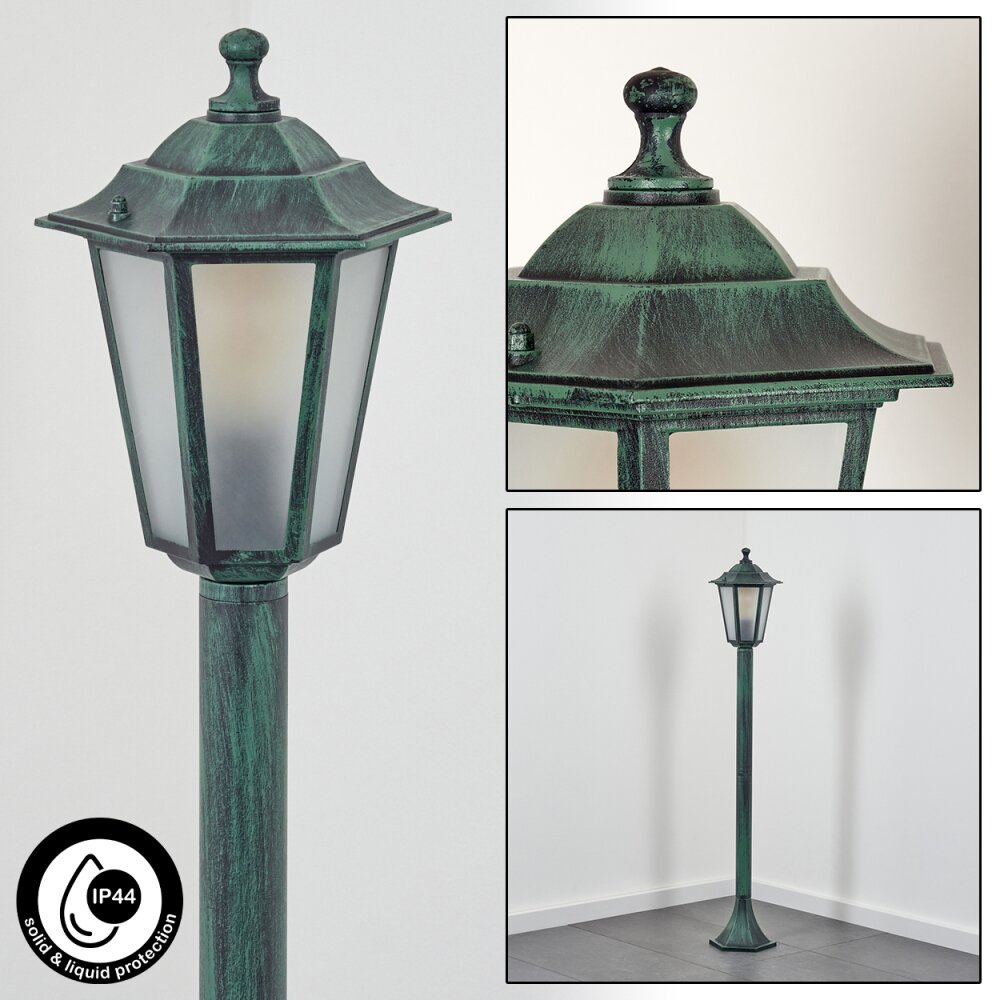 Borne lumineuse Loria Vert, Noir, 1 lumière main product photo