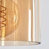 Suspension Echallens Argenté, 7 lumières