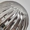 Plafonnier - Verre 10 cm Chehalis Or, Noir, 6 lumières