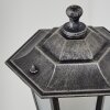 Borne lumineuse Loria Noir, Argenté, 1 lumière