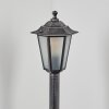 Borne lumineuse Loria Noir, Argenté, 1 lumière