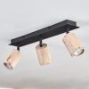 Plafonnier Postigo Noir, 3 lumières
