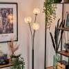 Lampadaire Bernado Argenté, 3 lumières