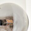 Lampadaire - Verre 12 cm Remaisnil Ambre, Fumé, 3 lumières