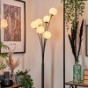 Lampadaire - Verre 10 cm Bernado Blanc, 6 lumières