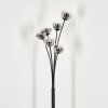 Lampadaire - Verre 10 cm Bernado Clair, Fumé, 6 lumières