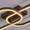 Plafonnier Silla LED Noir, 1 lumière