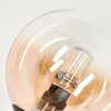 Lampadaire - Verre 10 cm Bernado Ambre, Clair, 6 lumières