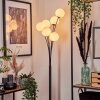 Lampadaire - Verre 12 cm Bernado Blanc, 6 lumières