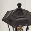 Borne lumineuse Loria Noir, 1 lumière