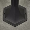 Borne lumineuse Loria Noir, 1 lumière