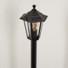 Borne lumineuse Loria Noir, 1 lumière