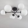Plafonnier - Verre 12 cm, 15 cm Chehalis Blanc, 6 lumières