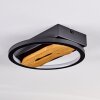 Plafonnier Cornol LED Écru, Noir, 1 lumière