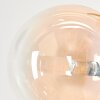 Lampadaire - Verre 15 cm Remaisnil Ambre, Clair, 3 lumières