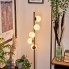 Lampadaire - Verre 10 cm Remaisnil Blanc, 5 lumières