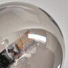 Plafonnier - Verre 10 cm Chehalis Fumé, 6 lumières