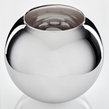 Abat-jour en verre verre de rechange 30 cm Koyoto Chrome, Fumé