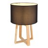 Lampe de table Globo MORITZ Brun, Argenté, 1 lumière