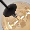 Plafonnier - Verre 15 cm Chehalis Ambre, 6 lumières