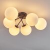 Plafonnier - Verre 15 cm Chehalis Blanc, 6 lumières