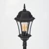 Borne lumineuse Etoe Noir, 1 lumière
