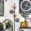 Lampadaire - Verre 15 cm Gastor Ambre, Fumé, 4 lumières