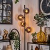 Lampadaire - Verre 15 cm Gastor Fumé, 4 lumières