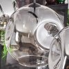 Suspension - Verre 30 cm Ripoll Clair, Fumé, 4 lumières