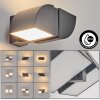Applique murale d'extérieur Kontenga LED Anthracite, 2 lumières