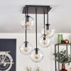 Plafonnier - Verre 15 cm Gastor Clair, 5 lumières