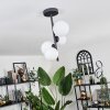 Plafonnier - Verre 10 cm, 12 cm Chehalis Blanc, 4 lumières